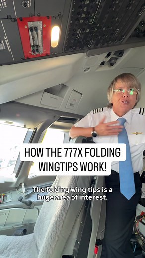Ever wondered how the folding wingtips on the Boeing 777X actually work? How do they lock in place? Are they automatic? How do pilots select them? And can the aircraft takeoff and fly with the wingtips folded? Here are your answers. These wingtips keep the 777X as a Class E aircraft meaning it can fit in all the same gates as the 777-300ER can even though it has a more advanced wing with longer wingspan while inflight. Pretty ingenious!