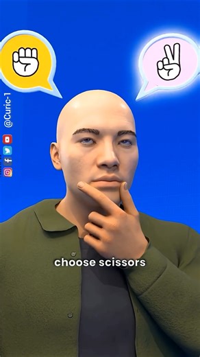 How to Win Rock Paper Scissors Every Time 🤯 (100% Trick)