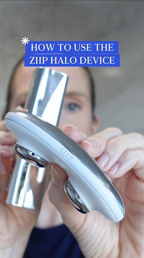 How to use the ZIIP HALO skincare device
