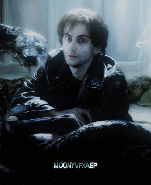 Barty Crouch Jr. Coloring Scenes with David Tennant