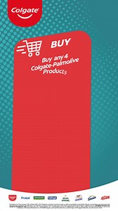 🚨 Your favorite products can make you WIN BIG PRIZES! 🚨 With the purchase of any 4 Colgate-Palmolive products. All Colgate-Palmolive brands participate including Protex, Palmolive, Soft Soap, Irish Spring Fabuloso, Suavitel, Axion & Colgate. ❤️ Promotion runs from January 17th, 2025 to March 30, 2025.. | Colgate Caribbean