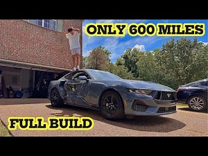 Rebuilding a WRECKED 2025 Mustang GT in 12 Minutes!