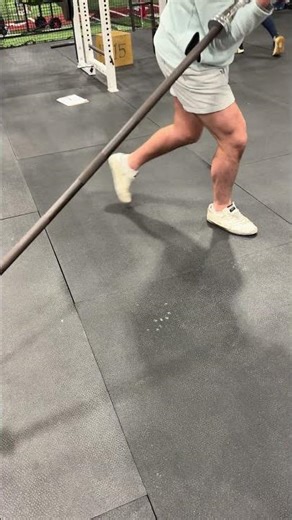 Lateral Barbell Step Behinds