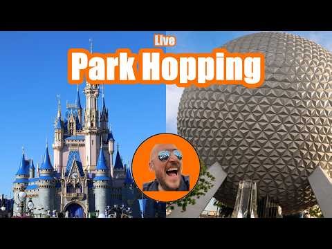 🔴LIVE Park Hopping! Magic Kingdom to EPCOT Flower & Garden Festival