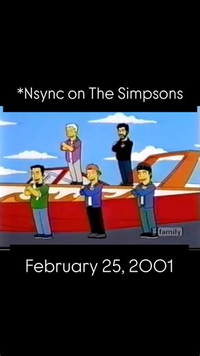 ✨Kasey from Nsync_Update ✨ on Instagram: "February 25, 2001 - The Simpson’s Episode “New Kids on the Blecch” premiered #nsync #thesimpsons #2001 #godzilla"