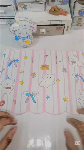 packing fake order📦🗒️ #viralsong #diy #sticker #subscribe #kpopmusic #lofimu #drawing