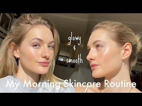 My Morning Skincare Routine for Glowy & Smooth Skin | Sharing THE Skincare Hack for Dry Skin