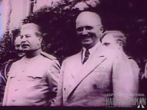 MP72-36, reel 1 - Film Log of Harry S. Truman’s Historical Trip to Berlin, July 1945 - Reel 1 of 2