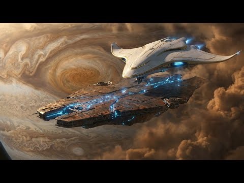Journey to Jupiter's Floating Island | Realistic Space Exploration