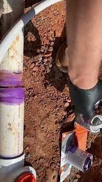 How it install a PVC repair coupling