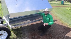 🐔 Efficient. Durable. Built to Feed. Introducing our new Chicken Caravan feed trailer — designed to make poultry farming easier, faster, and more efficient than ever. 🚜 Easy towing, connect up to 4 together 📦 High-capacity storage, up to 1000kg 🔄 Easy to fill 🧰 Flat pack option for easy transport and assembly Whether you're running a large-scale operation or a small farm, this feed trailer is built to keep your flock fed and your workflow simple. 👉 Watch the full video to see it in action!