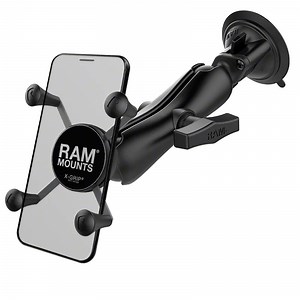 RAM Mounts Jeep Cherokee X-Grip Phone Mount with Twist-Lock Suction Cup; C Size RAM-166-UN7U (Universal; Some Adaptation May Be Required) - Free Shipping