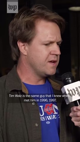 Walz’s former student: He hasn’t let success get to his head