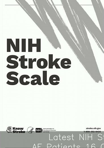 Latest NIH Stroke Scale All Test Groups AF Patients 16 Complete Answer Keys Updated NIHSS Certificat