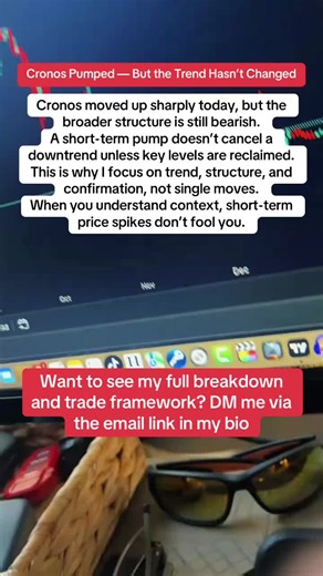 To create financial wealth, you must comprehend the workings of the cryptocurrency market. Send me a direct message now via the email link in my bio to learn more about this and how to expand your portfolio. #Cronos #ChartAnalysis #MarketStructure #TradingEducation #CryptoTA
