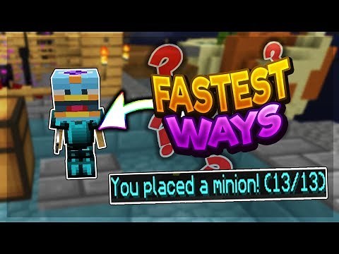 How to Unlock MORE MINION SLOTS! (Hypixel Skyblock Guide)