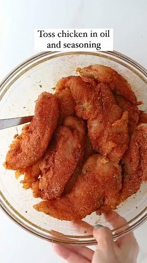 Air Fryer Chicken Tenders - No Breading!