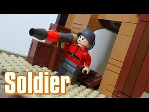 How To Build A Lego Team Fortress 2 Soldier