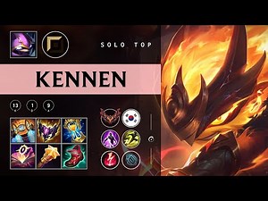 Kennen Top vs Fiora - KR Grandmaster Patch 25.24