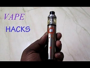 HOW TO CHANGE VAPE COTTON