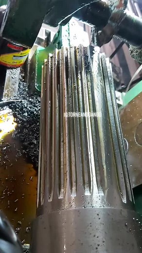 Fresado de astriado recto #Torneandoando