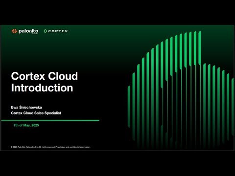 Palo Alto Cortex Cloud Introduction