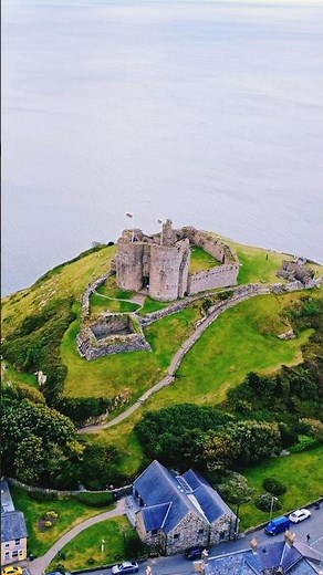 Criccieth Castle - North Wales.. Burned, Broken, and Never Rebuilt!