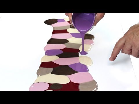 BURGANDY BEAUTY! Acrylic Swipe with Burgundy Negative space