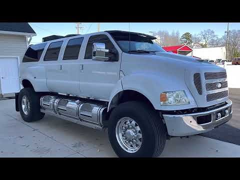 2006 Ford F650 Excursion Six Door Custom Build Diesel