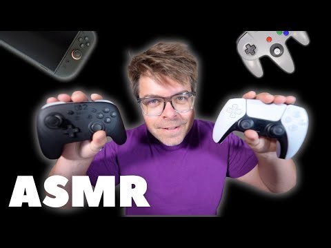 *ASMR* Gaming Controller Sounds 🎮 (Button Clicking, Clacking & Tapping)