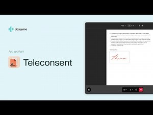 Doxy.me How to use Teleconsent