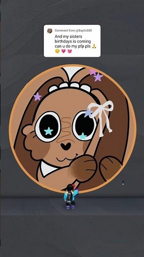 Drawing Dandy's World Cocoa PFP on Roblox Spray Paint! Who Next?