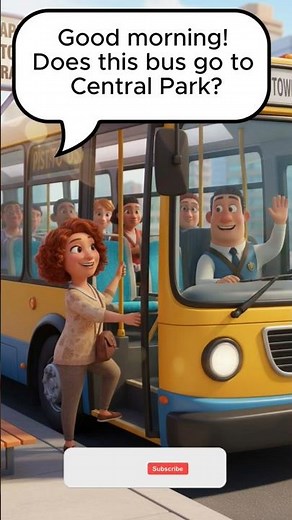 Beginner English Conversation 🚌 | Bus Conversation in English #learnenglish