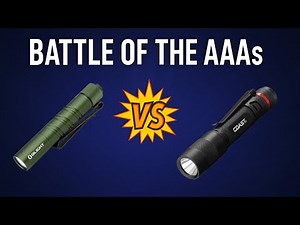 Which AAA Flashlight Should You Buy? Olight vs Coast 🔦🤔