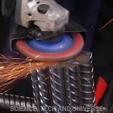 1.1M views · 1.2K reactions | Bending Rebar In A Circle With Ease! Thanks for watching! Please be aware that this video is for entertainment purposes only and techniques shown should not be attempted at home! | Science, Tech and Universe | Facebook