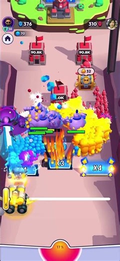 Mob Control Tips & Tricks | Double Cannon LV37 + Explodon LV37 Build! #shorts