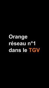 📶 Comme ici dans le TGV, Orange réaffirme son leadership en offrant la meilleure performance sur les axes ferrés : TGV, Intercités, TER, transiliens, RER, métros. Orange 1er ou 1er ex-aequo sur les 25 critères mesurés par l' Arcep 👉 https://reseaux.orange.fr/actualites/meilleur-reseau-mobile-france-13eme-fois.html | Orange