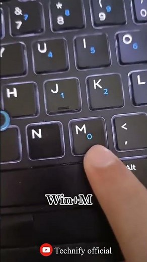 How to minimize any program or tab #PC #tricks #technifyofficial