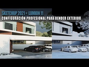 La mejor configuración para exterior en lumion 11 | tutorial