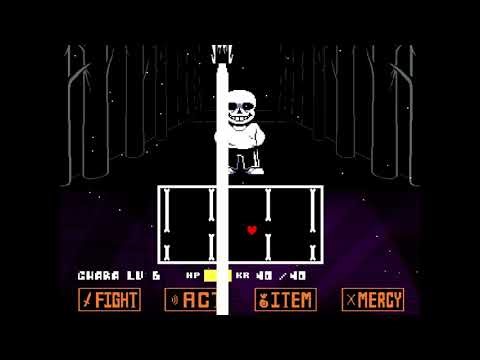UNDERTALE: promised - fighting sans early on! (Fangame by AleAtorio3Dw)