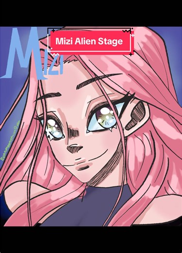 Mizi from Alien Stage: A Digital Art Showcase