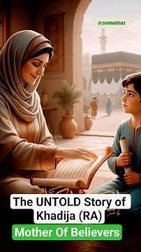 The UNTOLD Story of Khadija (RA) Mother Of Believers! #ai #history #saudiarabia ‪@Naz-Unity‬