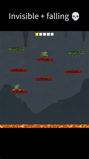 Gamer_boy on Instagram: "Now you see it, now you... 💀🕹️ The "Invisible Path" is the ultimate memory test. 🧠✨ One pixel off and it’s a long way down. 📥 Link in Bio to try the invisible challenge! #memoryjumper r #reelsgaming #indiegame #invisiblefloor #gamingfails PuzzleChallenge MobileGames"