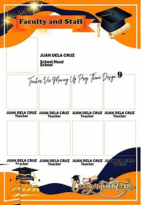 EOSY ay papalapit na teach :) Moving Up Ceremony Templates Available here get everything you need hassle free with these easy to use lay-out all made by Teacher Vee Digital Creative and IMs Account 2 🍀🍀🍀🍀🍀❤️❤️❤️❤️❤️❤️ Available here! Moving Up 2026 Package Design Theme choices: Theme design 1-10 For only php 99 each theme set Inclusions: ✅ Moving Up Tarpaulin Design ✅ Moving Up Program Souvenir/ Invitation Template 22pages template (Programme cover, messages, ceremony flow, vision mission, 