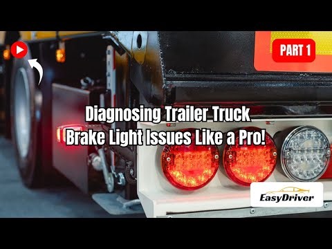 Diagnosing Trailer Truck Brake Light Issues Like a Pro! | Part 1