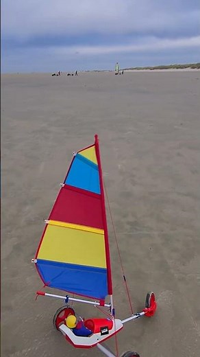 RC Strandsegler cooles Modell mit Segel zum dichtholen - Windracer