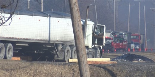 Rte. 37 in Alexander County back open after crash involving 2 semis