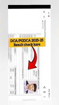 Makhanlal University Result DCA/PGDCA 2025-26 Kaise Check Kare? | Step-by-Step Guide
