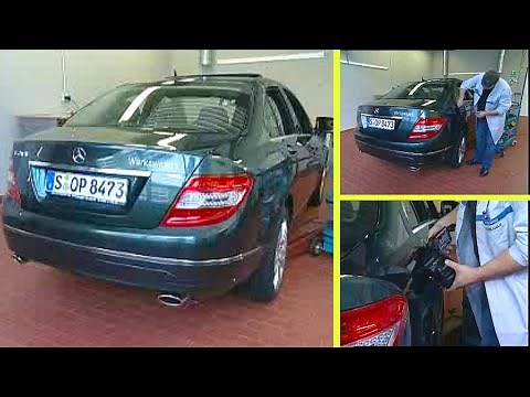 How To Remove and Install the Tank Recess on Mercedes-Benz C-Class (W204)