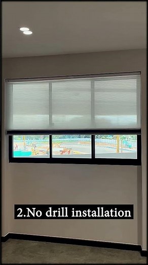 Motorized Day and Night Honeycomb Blinds With Blackout Privacy & No Wire Installation #renovation